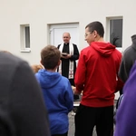 Otwarcie siłowni parafialnej w Słupi