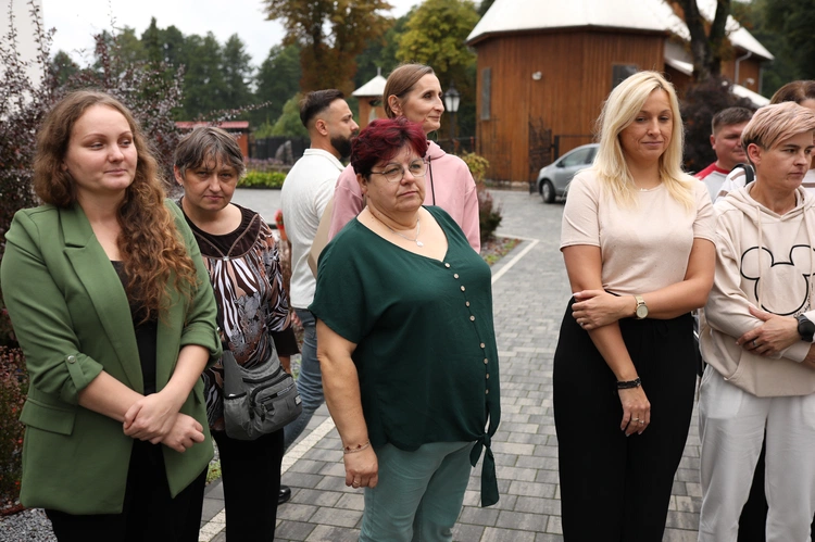 Otwarcie siłowni parafialnej w Słupi