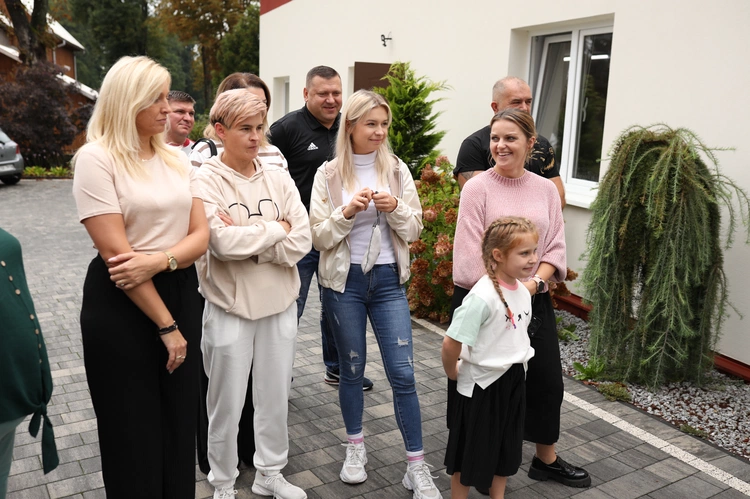 Otwarcie siłowni parafialnej w Słupi