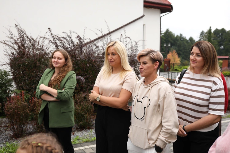 Otwarcie siłowni parafialnej w Słupi