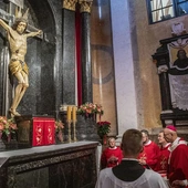 Jako dzieło sztuki jest cudem artystycznym. Jego istnienie w mieście skazanym na nieistnienie jest cudem historycznym, a adoracja wśród mieszkańców stolicy przez ostatnie 500 lat – cudem teologicznym. Na zakończenie liturgii proszono Jezusa, by nadal prowadził ku sobie stolicę, rodziny i Polskę. 