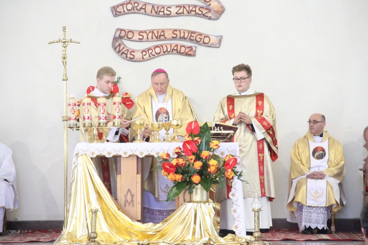 Wmurowanie kamienia węgielnego w Czarnym Potoku