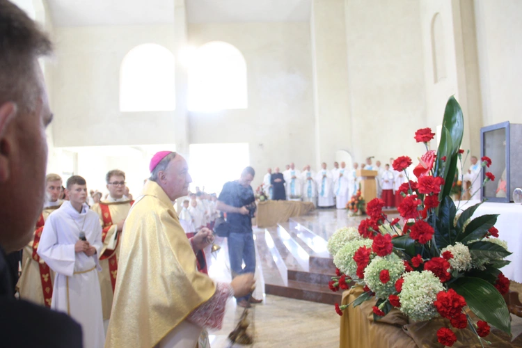 Wmurowanie kamienia węgielnego w Czarnym Potoku
