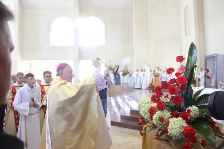 Wmurowanie kamienia węgielnego w Czarnym Potoku