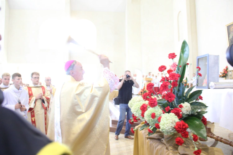 Wmurowanie kamienia węgielnego w Czarnym Potoku