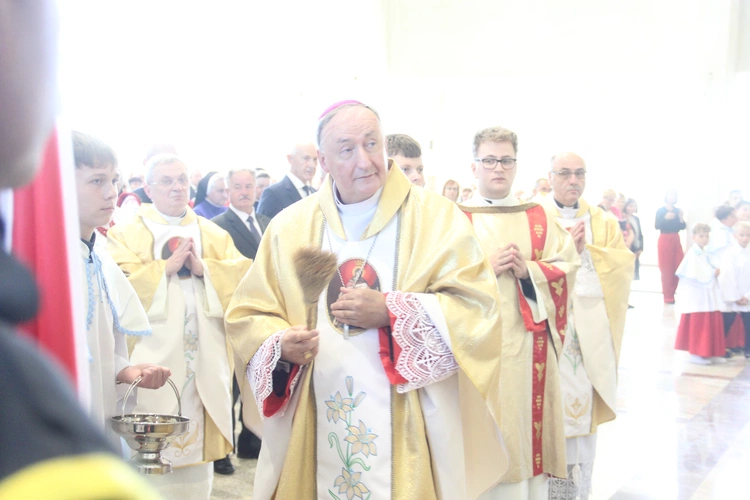 Wmurowanie kamienia węgielnego w Czarnym Potoku