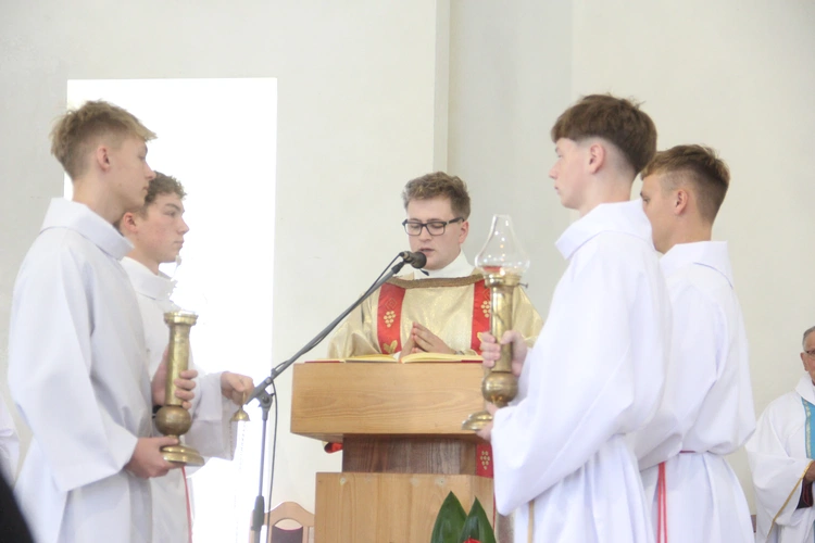 Wmurowanie kamienia węgielnego w Czarnym Potoku