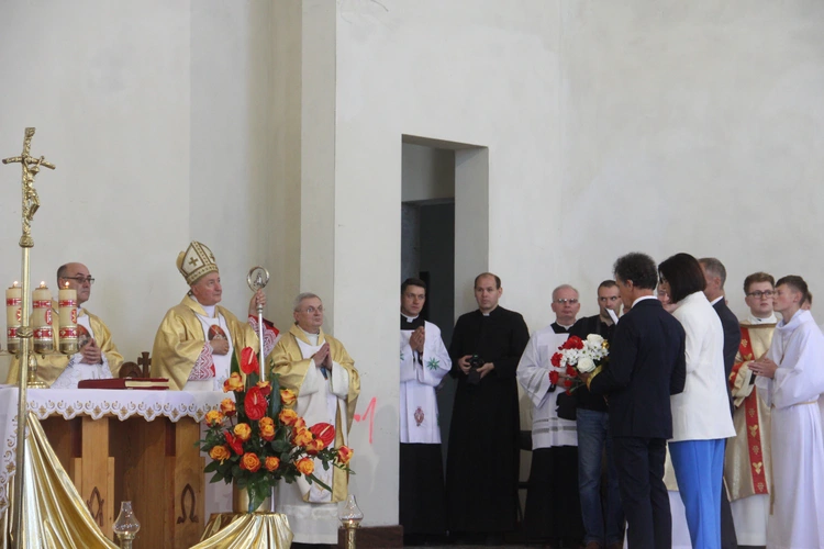 Wmurowanie kamienia węgielnego w Czarnym Potoku