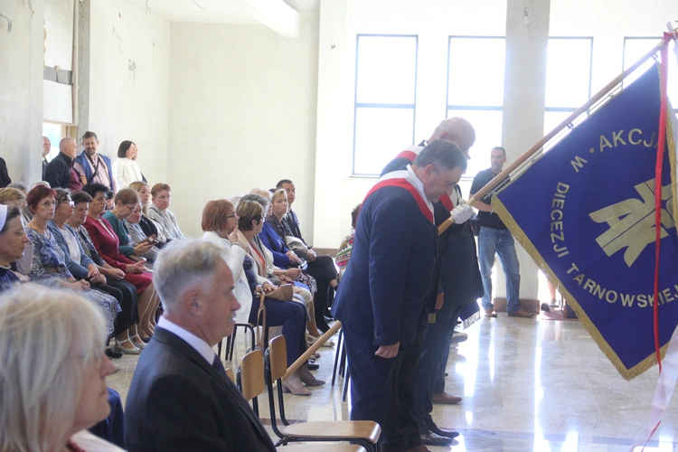 Wmurowanie kamienia węgielnego w Czarnym Potoku