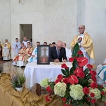 Wmurowanie kamienia węgielnego w Czarnym Potoku