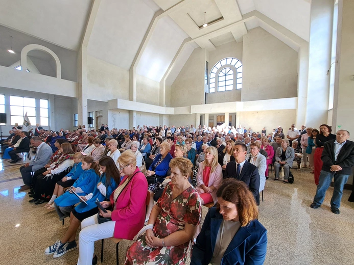 Wmurowanie kamienia węgielnego w Czarnym Potoku