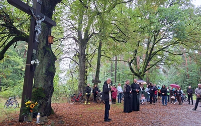 Krucyfiks na Lipkach poświęcony