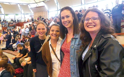 Młodzi z całej diecezji spotkali się w żywieckim amfiteatrze.