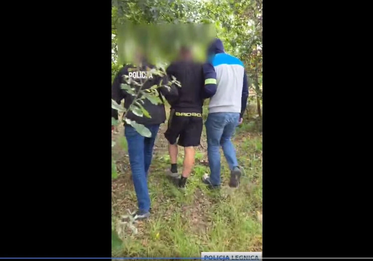 Złodziej krzyża złapany