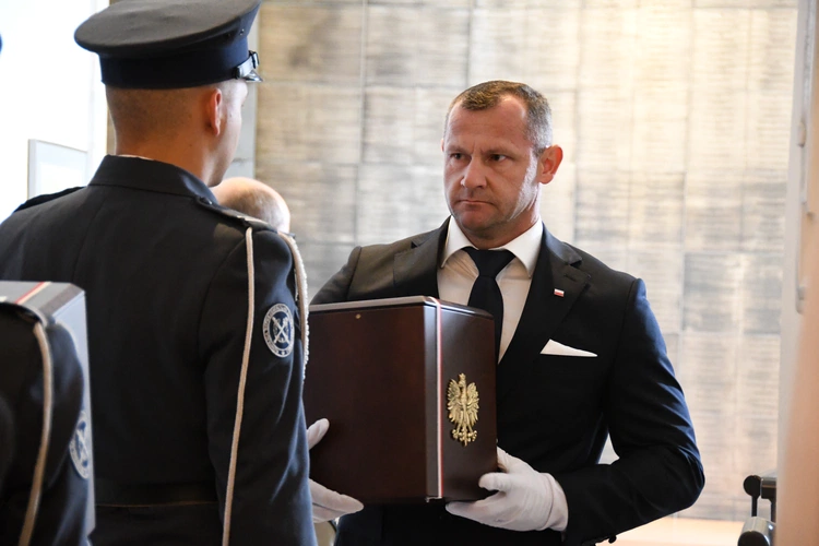 Pogrzeb ofiar zbrodni katyńskiej