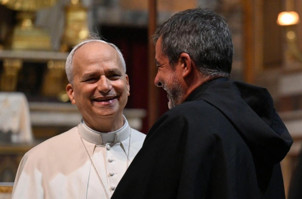 Papież utrzymuje bliską więź z augustianami