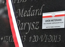 Grób o. Medarda Parysza wpisany do rejestru grobów weteranów wojennych