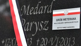 Grób o. Medarda Parysza wpisany do rejestru grobów weteranów wojennych