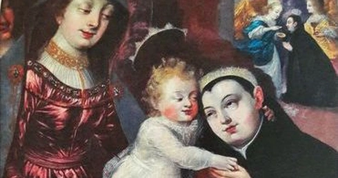 „Matka Boża z Dzieciątkiem i św. Stanisławem Kostką” na płótnie z XVII wieku