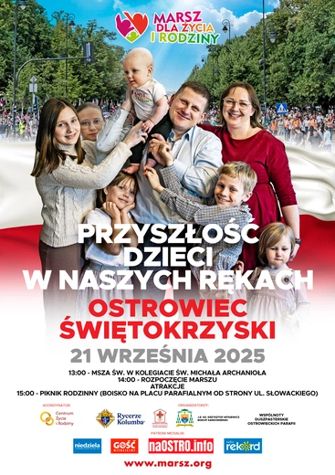 Marsz dla Życia i Rodziny w Ostrowcu Świętokrzyskim