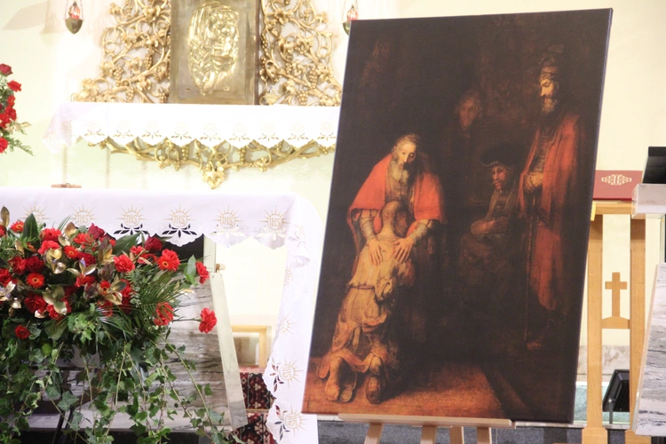 Żyraków. Ze św. Stanisławem Kostką