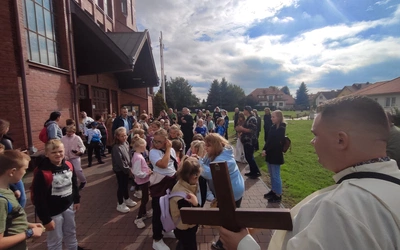 Pielgrzymka dzieci do św. Stanisława