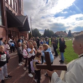 Pielgrzymka dzieci do św. Stanisława