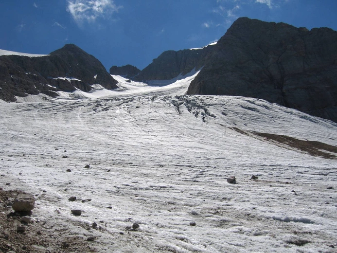 Marmolada topnieje