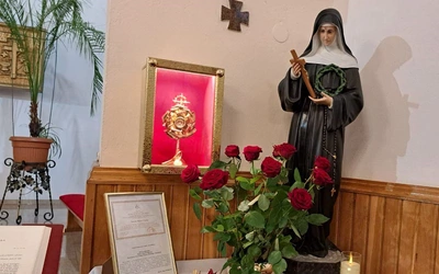 Spotkanie ze św. Ritą w Nieświniu