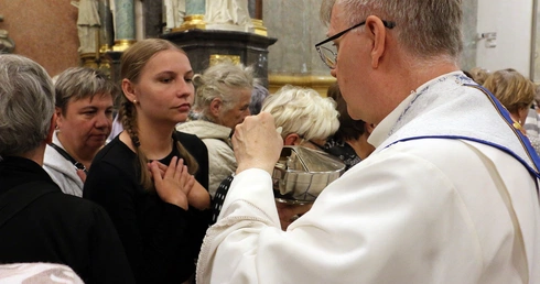 Pielgrzymka wiernych i duchowieństwa archidiecezji wrocławskiej na Jasną Górę