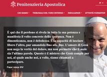 Nowa strona internetowa Penitencjarii Apostolskiej