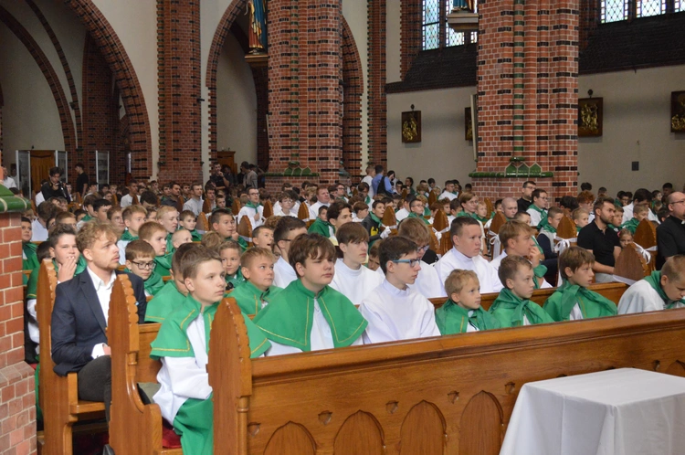 Jubileusz młodych - ministranci