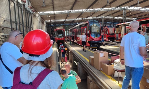 Chorzów. Dzień Otwarty Tramwajów Śląskich