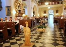 Nabożeństwo w toszeckim kościele