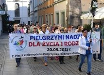 Modlitwa w ważnych intencjach i konkretne świadectwo na ulicach Zielonej Góry