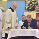 Ostróda. Poświęcenia kościoła Świętych Hiacynty i Franciszka