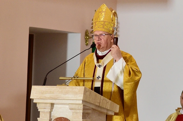 Ostróda. Poświęcenia kościoła Świętych Hiacynty i Franciszka