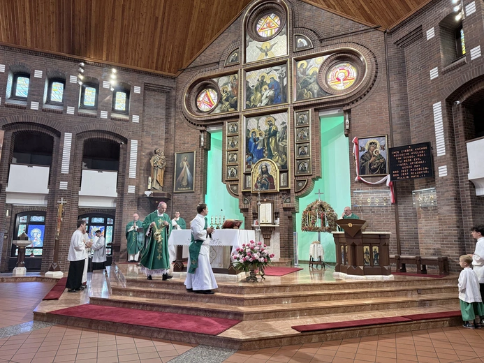 Posłanie na misje ks. Mateusza Gamzy