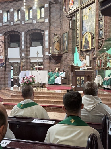 Posłanie na misje ks. Mateusza Gamzy