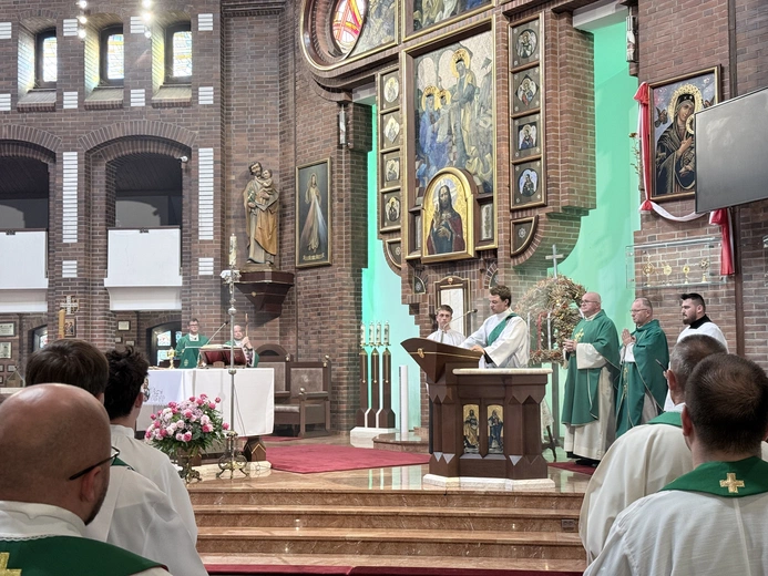 Posłanie na misje ks. Mateusza Gamzy