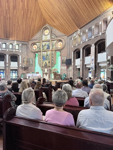 Posłanie na misje ks. Mateusza Gamzy