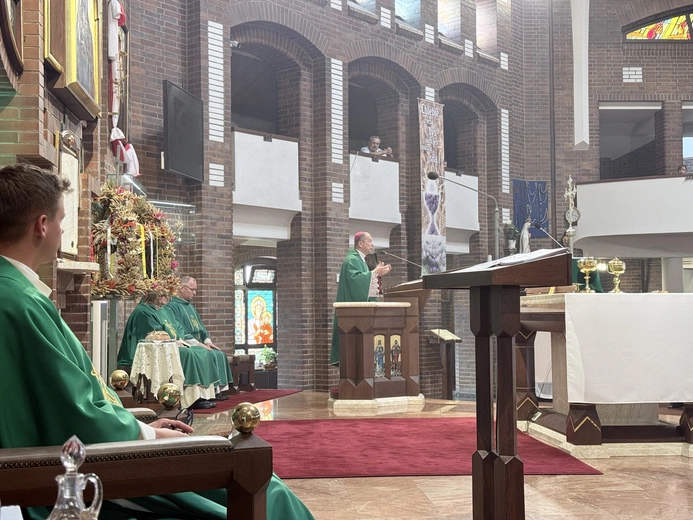 Posłanie na misje ks. Mateusza Gamzy