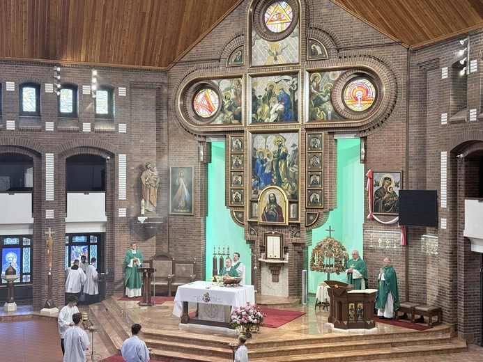 Posłanie na misje ks. Mateusza Gamzy