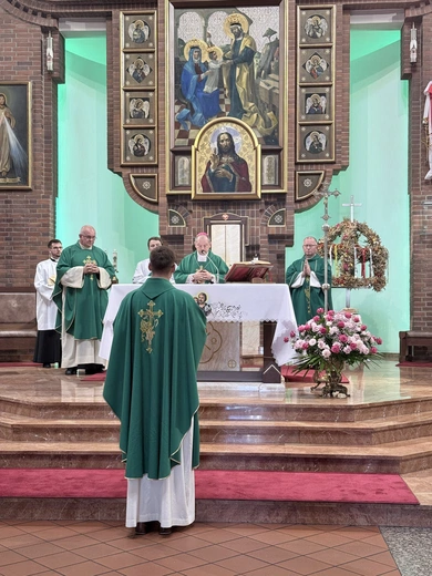 Posłanie na misje ks. Mateusza Gamzy