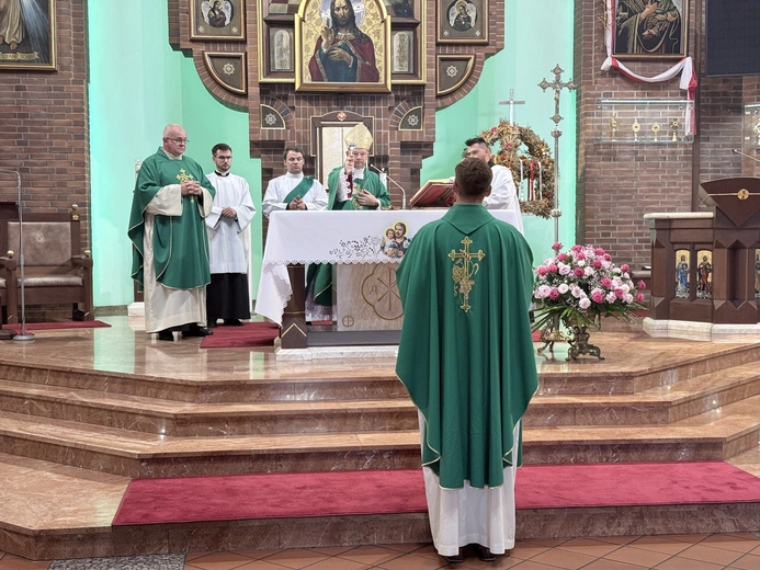 Posłanie na misje ks. Mateusza Gamzy