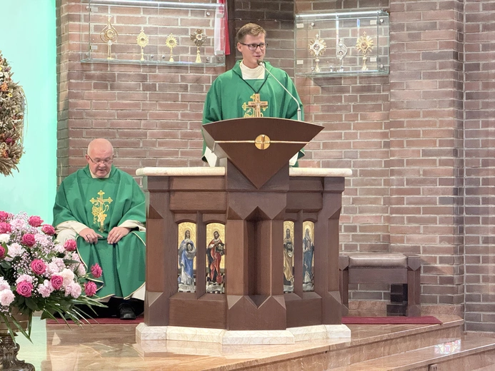 Posłanie na misje ks. Mateusza Gamzy