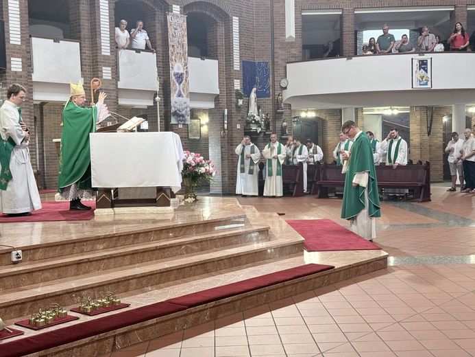 Posłanie na misje ks. Mateusza Gamzy