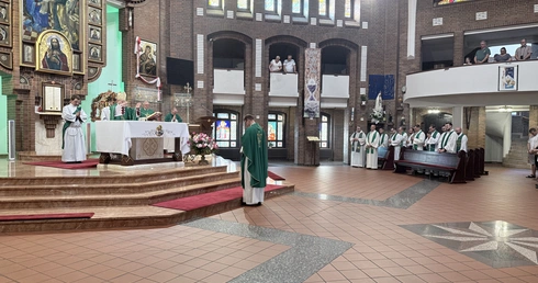 Posłanie na misje ks. Mateusza Gamzy