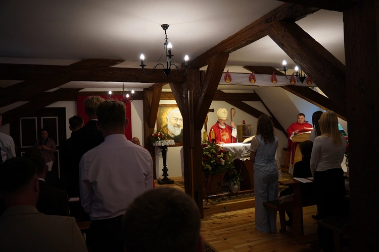 Kaplica św. ojca Pio w Garnierówce w Głębowicach