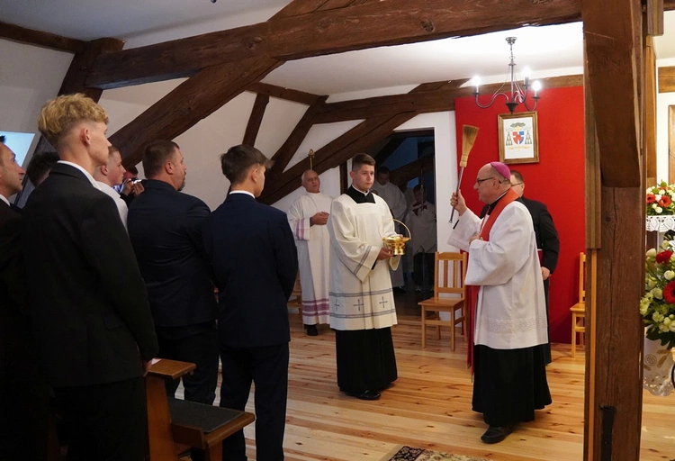 Kaplica św. ojca Pio w Garnierówce w Głębowicach